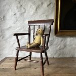 Charming painted childs Windsor chair