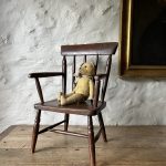 Charming painted childs Windsor chair