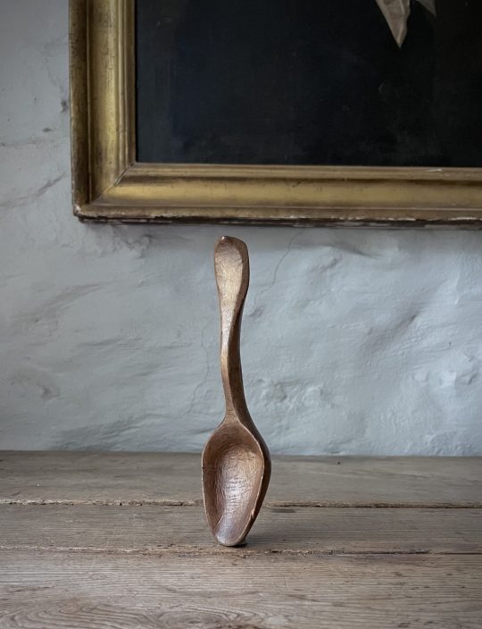 19th century Welsh ‘Dolphin’ shaped treen spoon