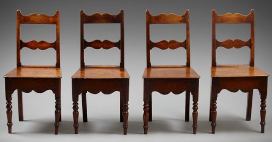 Set of four chairs Sold